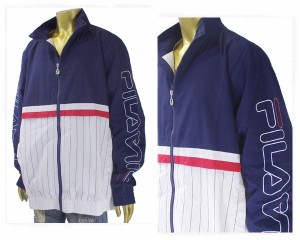 フィラ Primo Shell Suit Jacket シェルスーツ ナイロン ジップ ジャケット ブルゾン メンズ FILA 【LM171 PRIMO】