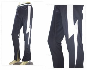 エタニティー BC bolt track pant ビッグサイズ 対応 ボルトデザイン アンクル 裾ZIP ジャージパンツ メンズ ETERNITY BC 【E4130006 ホ