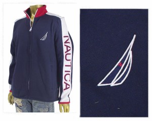 ノーティカ Full-Zip Graphic Fleece フルジップ ジャージタイプ ジャケット メンズ NAUTICA 【K73594 フリース】