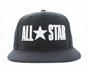 コンバース CN ALL STAR TWILL SB CAP 3D刺繍 フラットバイザー ベースボールキャップ メンズ CONVERSE 【100-112304 01WT】