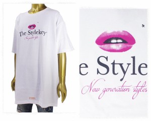 スタイルキー ビッグサイズ対応 リップをモチーフにしたセクシーな Tシャツ メンズ STYLEKEY 【SK18SP-SS11 リッフ】