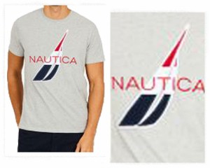 ノーティカ Logo Graphic-Print T-Shirt Tシャツ メンズ NAUTICA 【Logo Graphic】