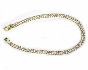 ロイヤルビジュー KATRINA CUBAN NECKLACE ジルコニア ゴールドメッキチェーン(約61CM)x1本 ROIAL ネックレス メンズ ROI'AL BIJOUX 【KA