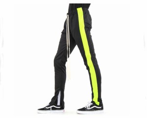 エピトミ TRACK PANTS 細めのシルエット、抜群の穿き心地、ジャージ トラック パンツ メンズ EPTM 【EP8450 ﾈｵﾝｸﾞﾘｰﾝ】