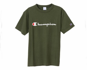 チャンピオン ラバープリント 生地を挟みこんで縫製したバインダーネック JAPANサイジング Tシャツ メンズ CHAMPION 【C3-P302 570ﾗﾊﾞ