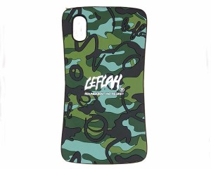 レフラー WANIMA(ワニマ) RAY(レイ) 着用ブランド brush camo rubber case iPhoneX/XS用 メンズ LEFLAH 【ﾗﾊﾞｰC iP X XS】