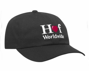 ハフ NYのおみやげI LOVE NY をモチーフ 6パネル アジャスターベルト キャップ メンズ HUF 【HT00316 LOVE】