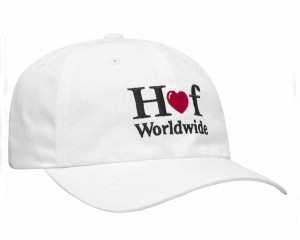 ハフ NYのおみやげI LOVE NY をモチーフ 6パネル アジャスターベルト キャップ メンズ HUF 【HT00316 LOVE】