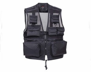 ロスコ HIP HOP BLACK RECON VEST コンパクトに折りたたみ可能 旅行などにも幅広く使用 リーコン ベスト メンズ ROTHCO 【6484 ﾒｯｼｭ