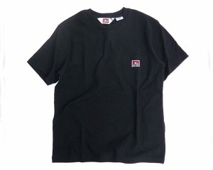 ベンデイビス ポケットにスマイリングゴリラのピスネーム ベーシックなデザイン通年着用お勧め Tシャツ メンズ BEN DAVIS 【958000 01ﾎ