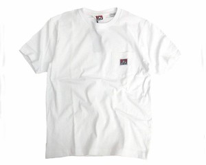 ベンデイビス ポケットにスマイリングゴリラのピスネーム ベーシックなデザイン通年着用お勧め Tシャツ メンズ BEN DAVIS 【958000 07ﾎ