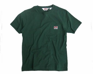 ベンデイビス ポケットにスマイリングゴリラのピスネーム ベーシックなデザイン通年着用お勧め Tシャツ メンズ BEN DAVIS 【958000 50ホ