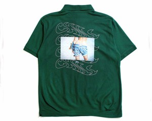 アイリーライフ by irielife-IRIE CHILL バックにはセクシーなスケーターガールのフォトをプリント ポロシャツ メンズ IRIE LIFE 【IRSS1