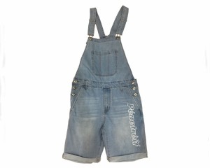 ペネトレイト #ストリートスタイル ストリートコーデ ブリーチデニム オーバーオール ショートパンツ メンズ PENETREIT 【P04 DENIM OA】