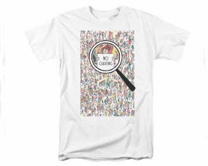 オフィシャル　ライセンス WHERES WALDO,NO CHEATING 「ウォーリーをさがせ!」 Tシャツ メンズ OFFICIAL LICENSE 【DRM351 ウォーリー】