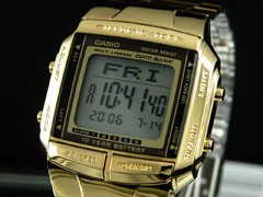 カシオ CASIO データバンク 腕時計 ゴールド DB360G-9A