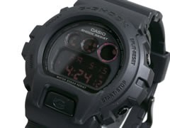 カシオ CASIO Gショック G-SHOCK 腕時計 時計 マットブラック レッドアイ DW6900MS-1