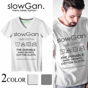 SLOWGAN(スローガン)　プリントTシャツ