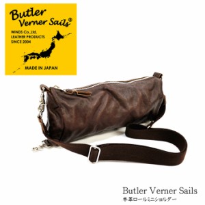 【送料無料】【Butler Verner Sails/バトラーバーナーセイルズ】本革ロールミニショルダー(日本製)バッグ