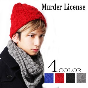 MURDER LICENSE/マーダーライセンス　ハンドウールニットワッチ