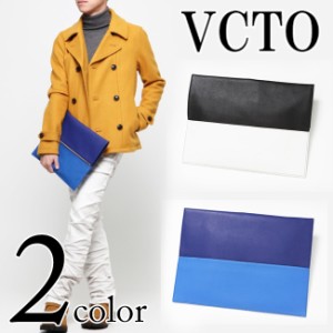 VCTO/ヴィクト　BICOLOR クラッチバッグ