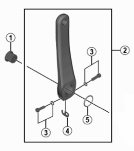 [1]クランク取付ボルト