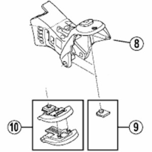 [10]アジャストブロック 4°＆ 8°（左用）