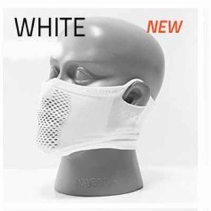 ナルー X5s ホワイト スポーツ用フェイスマスク アーリーウィンターモデル
