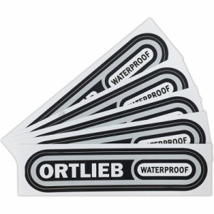 オルトリーブ ORTLIEBロゴステッカーS　5枚セット