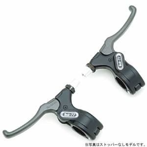 ダイアコンペ TECH-77 ストッパー付ブラック ブレーキレバー 【自転車】【BMX】