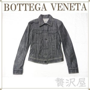 ボッテガヴェネタ ジャケット インディゴ スタッズ デニムジャケット BOTTEGA VENETA 40 BOTTEGA VENETA