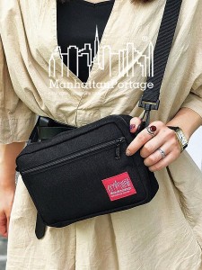 Manhattan Portage マンハッタンポーテージ ショルダーバック バッグ ウエストポーチ 斜め掛け Jogger Bag ジョガーバッグ 正規 MP1404L