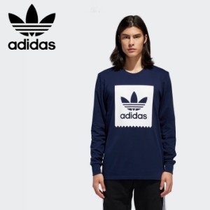 adidas アディダス ロンT メンズ オリジナルズ 長袖 Tシャツ USA直輸入 ネイビー 紺 DH38H85 181222-2 プレゼント ギフト