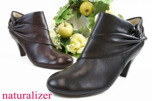 送料無料 ナチュラライザー N180 リボン付きブーティー / naturalizer レディース BOOTS ショートブーツ エレガントカジュアル サイドフ