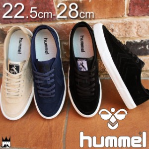 送料無料 ヒュンメル hummel メンズ スニーカー 65-098 ストックホルム スエード ロー ブラック ピーコート ノーマッド evid