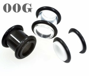 アクリル製 フレッシュチューブ 最高級仕上げ【00G/10mm】（ボディピアス/ボディーピアス）