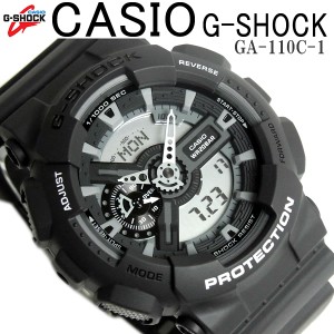 G-SHOCK カシオ 腕時計 GA-110C-1 Gショック ジーショック 黒 ブラック CASIO 【激安】【SALE】