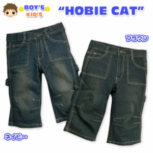 【男児キッズ】【クオーターパンツ】HOBIE CAT バックプリント アジャスター付クオーターパンツ