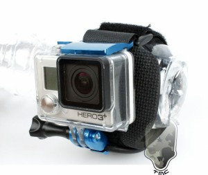 TMC GoPro HERO3用 リスト マウントクリップ ベルト BLU