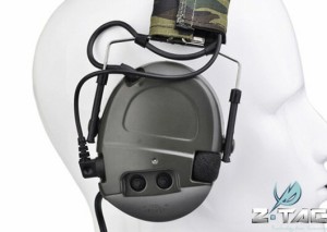 Z-Tactical ComTac1スタイル 無線ヘッドセット