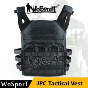 WoSporT JPC タクティカルベスト BK