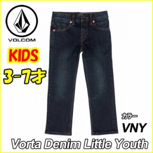 ボルコム デニム パンツ メンズ VOLCOM DENIM JEANS 【Vorta Denim Little Youth 】VNY 3-7才向け volcom【返品種別】