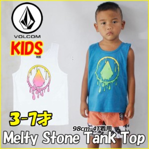 VOLCOM ボルコム キッズ タンク 【Melty Stone Tank Top 】Kids タンクトップ 3-7才向け(100/110/120/130/140 cm ) 「メール便可」【返品