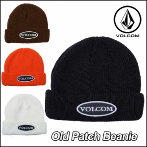 volcom ビーニー ボルコム メンズ 【Old Patch Beanie 】VOLCOM CAP 帽子 メール便可【返品種別OUTLET