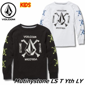 volcom ボルコム キッズ Tシャツ 3-7歳 Mutinystone L/S Tee LY ユース 長そで Y3641802  【返品種別OUTLET】