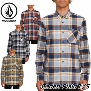 volcom ボルコム シャツ Caden Plaid L/S メンズ 長袖 A0541802 【返品種別OUTLET】