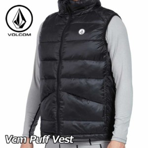 18-19 volcom ボルコム メンズ ベスト スノーボード Vcm Puff Vest G18519JA  【返品種別OUTLET】