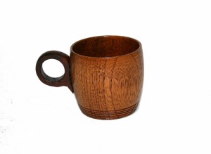 コーヒーカップ ライン うるし塗（木製 ティーカップ） 001-392