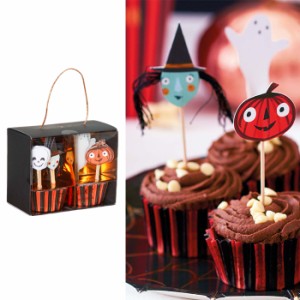 MeriMeri ハロウィンカップケーキキット ハロウィン ハロウィン雑貨 デコレーション デコグッズ 飾り 装飾品 パーティー
