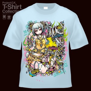 【Project.C.K】【プロジェクトシーケー】【Tシャツ】【キャラクター】【弥勒菩薩】　11-pck-0039